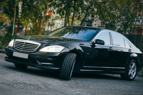Mersedes S-klass 221 Long рестайлинг